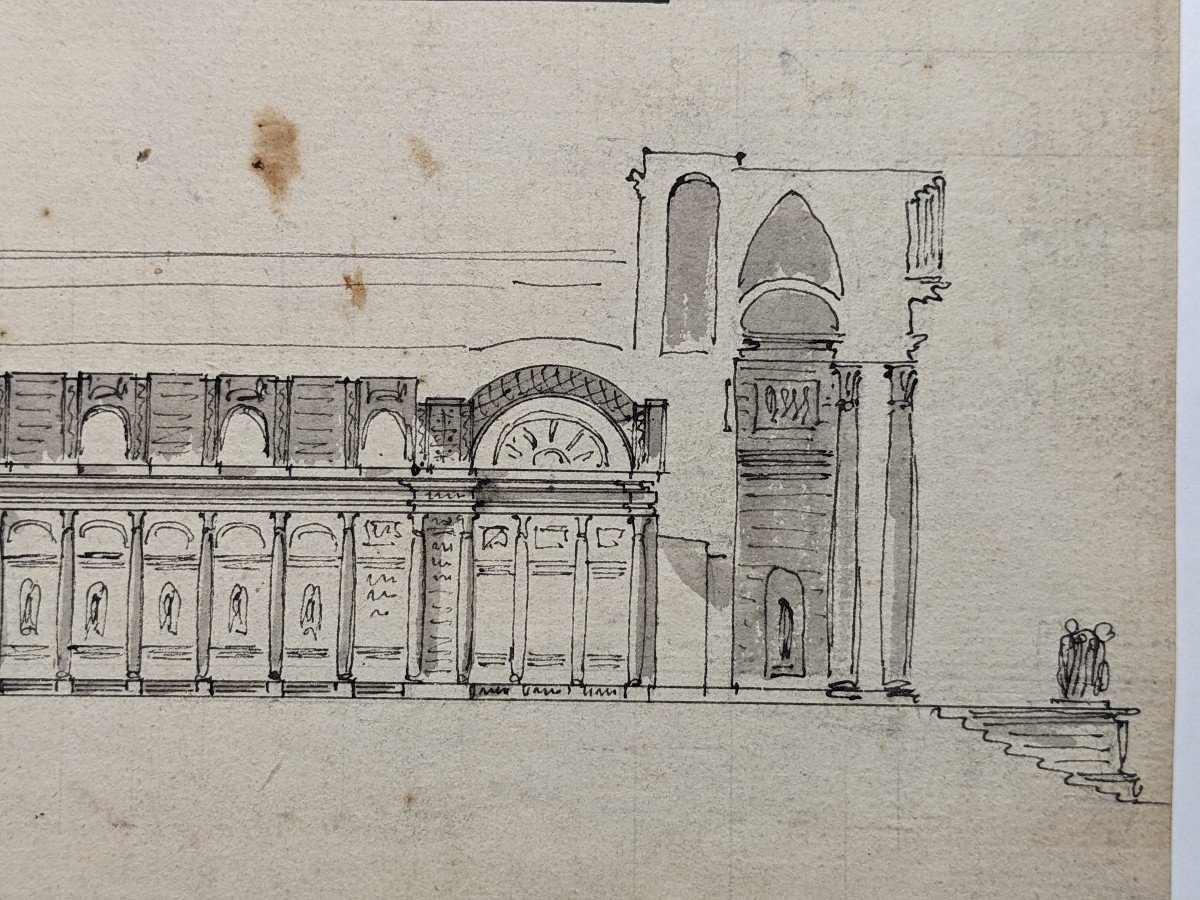 Projet architectural pour une très grande église, vers 1760-80-photo-1