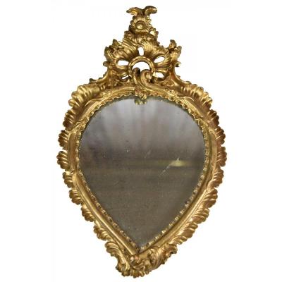 Italian Rococo Mirror Of The Eighteenth Century