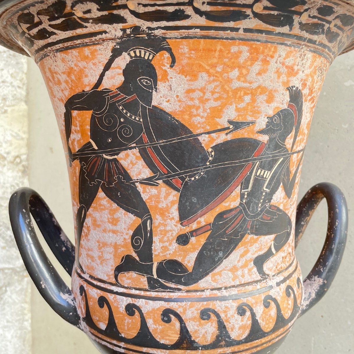 Large Greek Crater Vase-photo-1