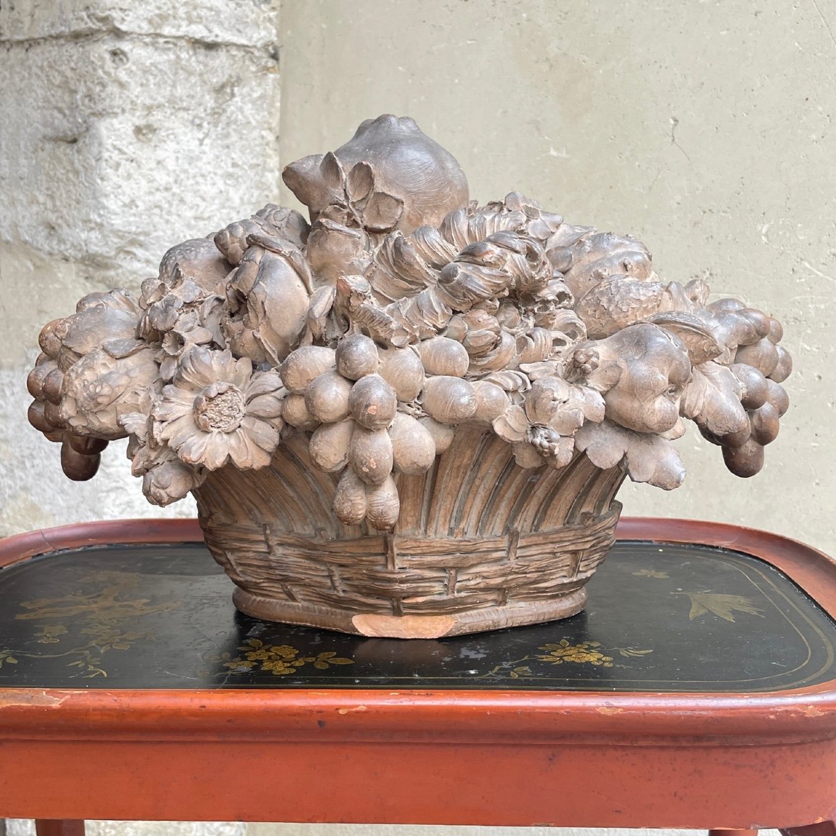 Terracotta Fruit Basket-photo-2