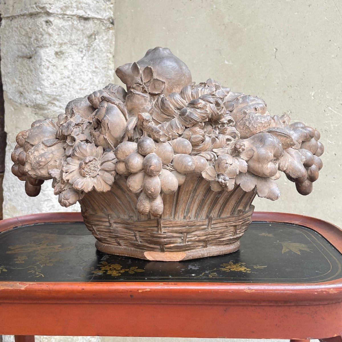 Terracotta Fruit Basket-photo-3