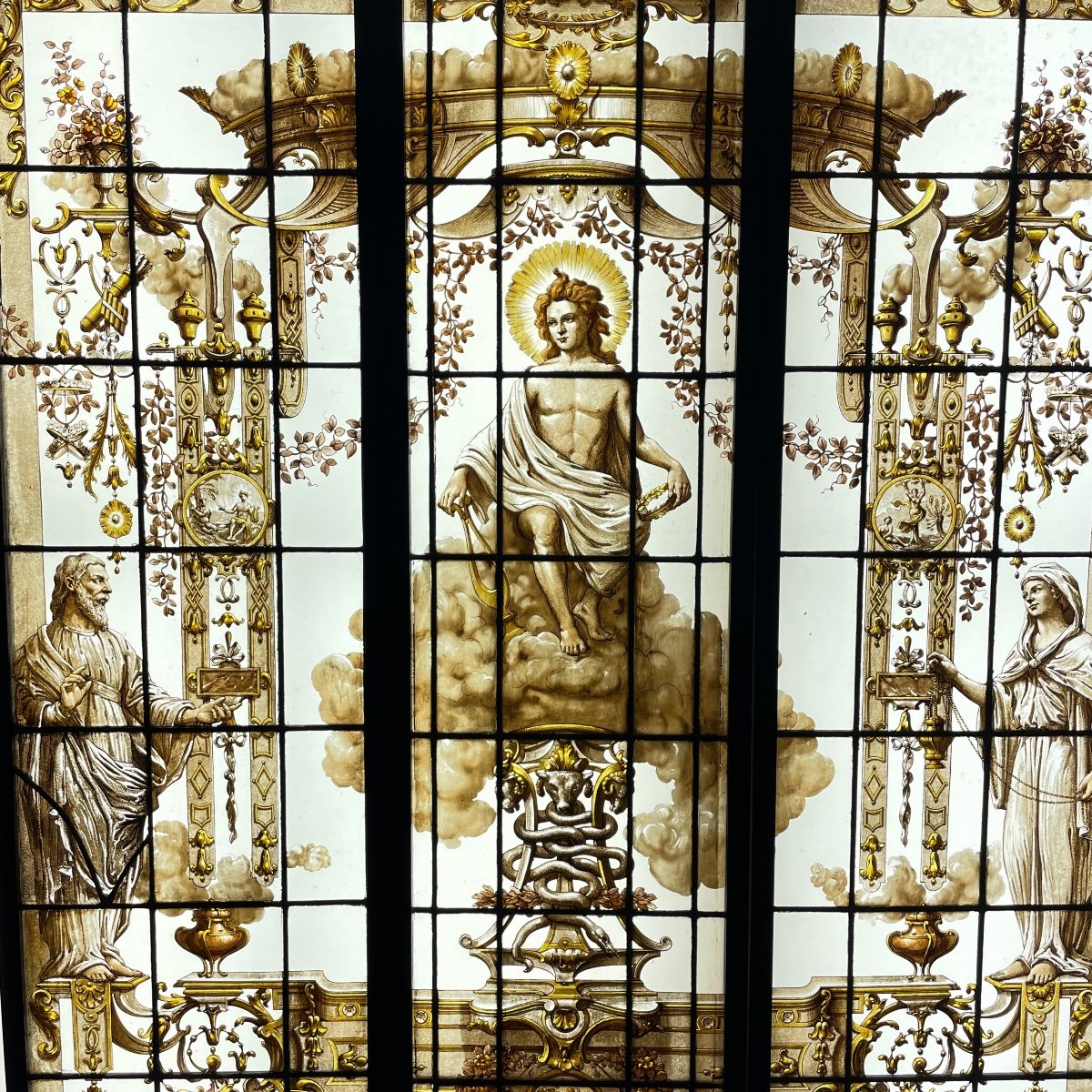 Stained Glass Windows At The Apollo (199 X 152 Cm)-photo-2