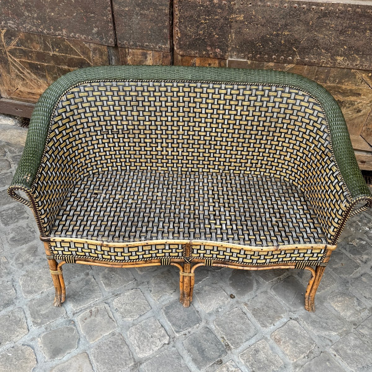 Rattan Bench-photo-2