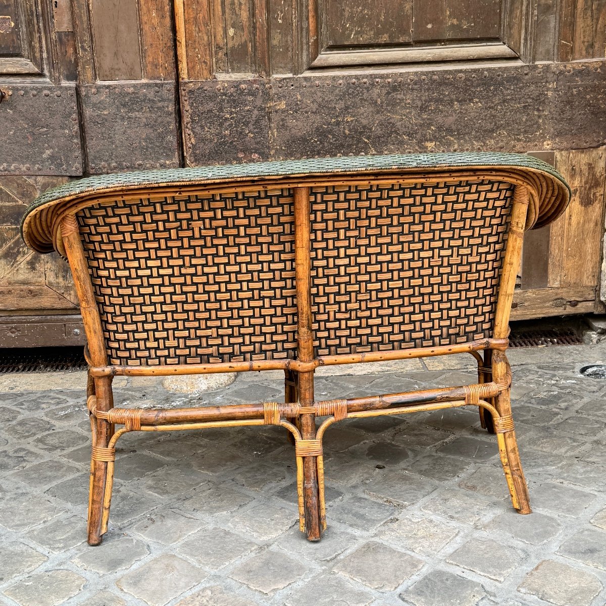 Rattan Bench-photo-4