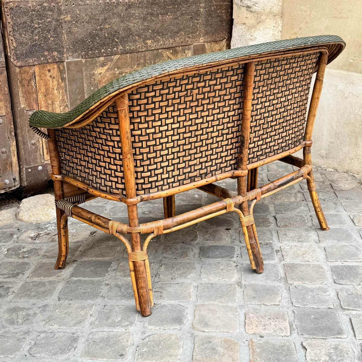 Rattan Bench-photo-5