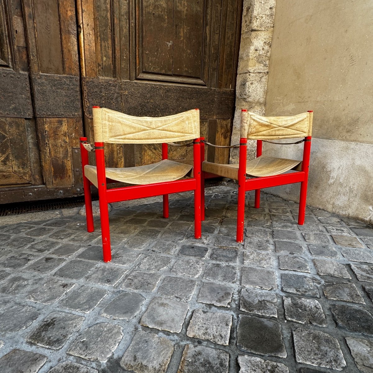 Pair Of Safari Armchairs-photo-1