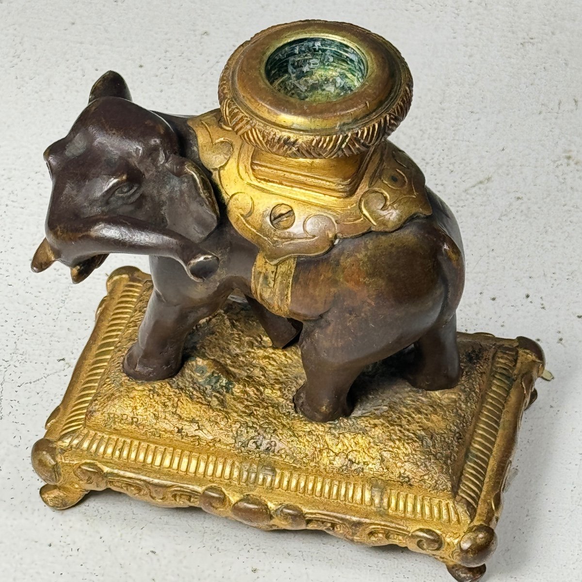 Elephant Candle Holder-photo-2