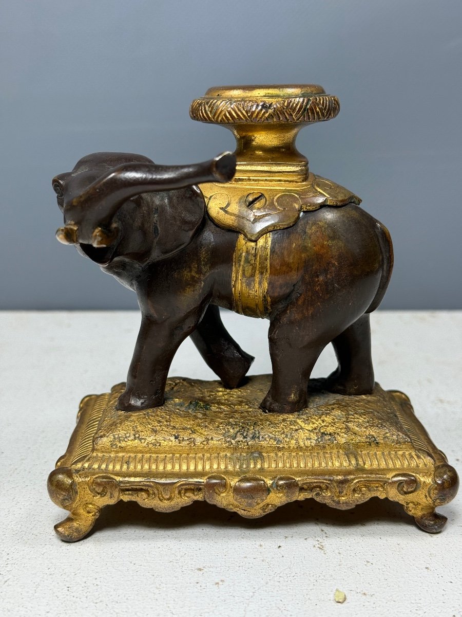 Elephant Candle Holder-photo-3