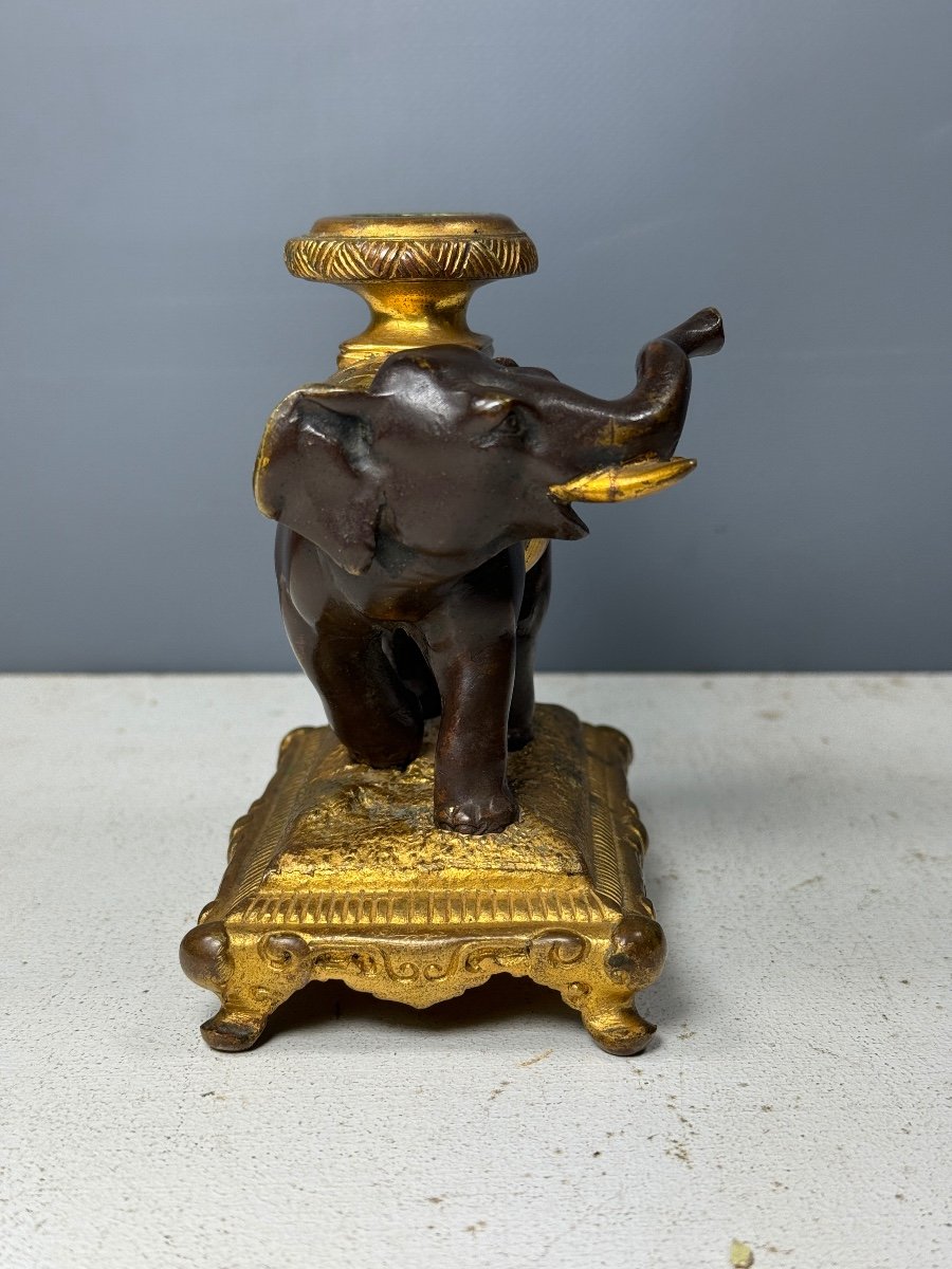 Elephant Candle Holder-photo-1