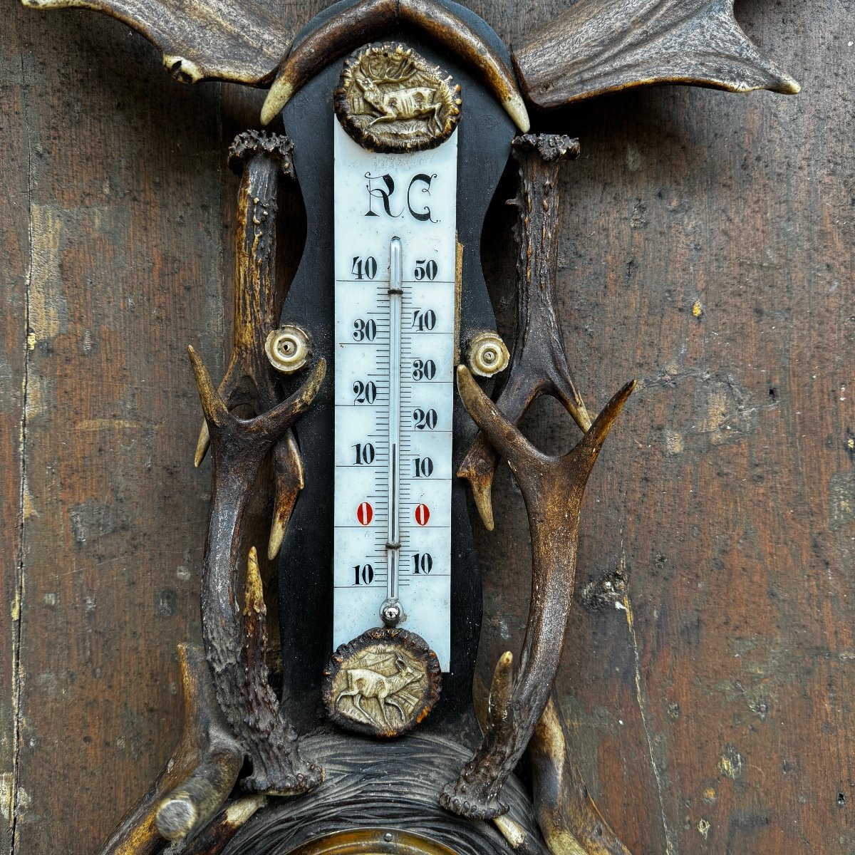 Barometer Thermometer For Hunting Trophies-photo-4