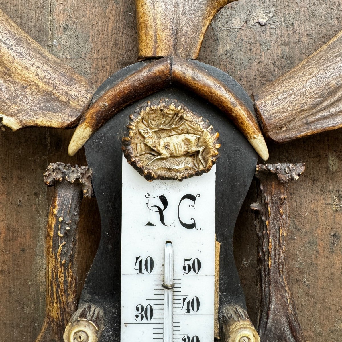 Barometer Thermometer For Hunting Trophies-photo-2