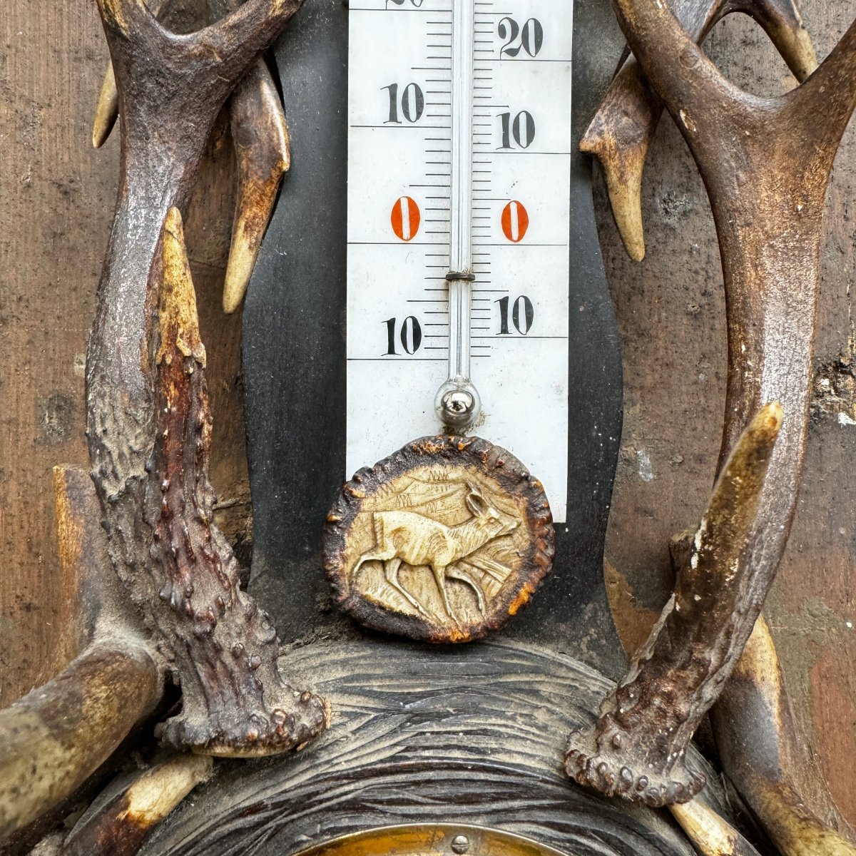 Barometer Thermometer For Hunting Trophies-photo-3