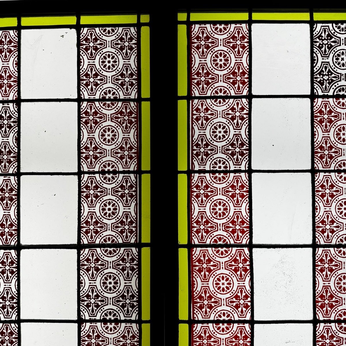 Vitrail Vitraux Aux Motifs  (159 X 102 Cm)-photo-2