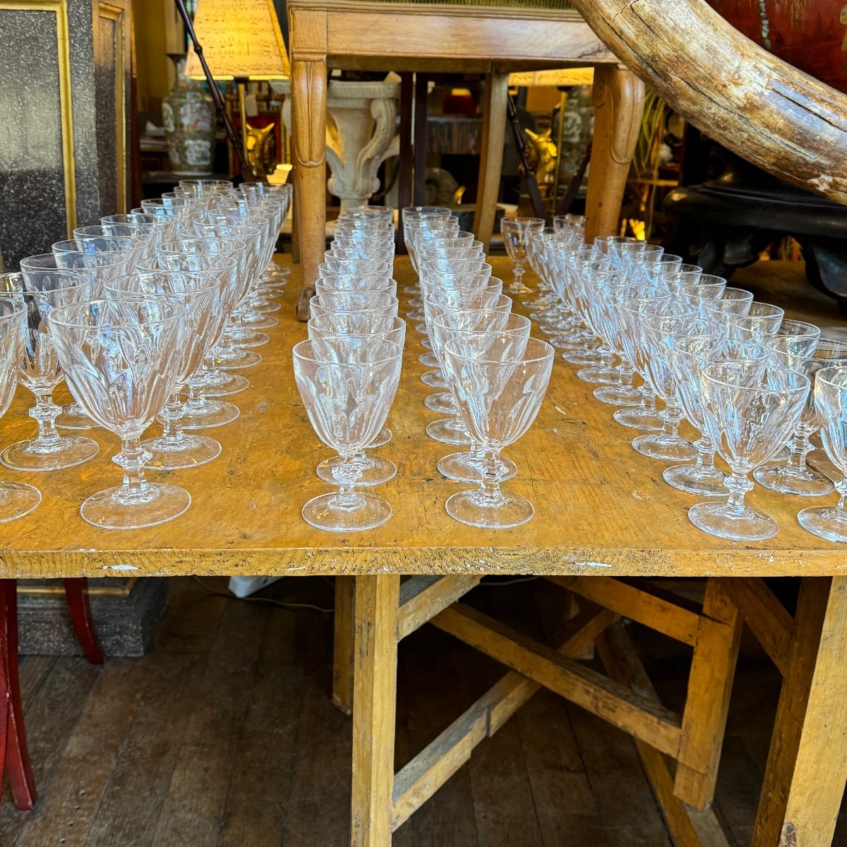 Verres En Cristal Val Saint Lambert-photo-4