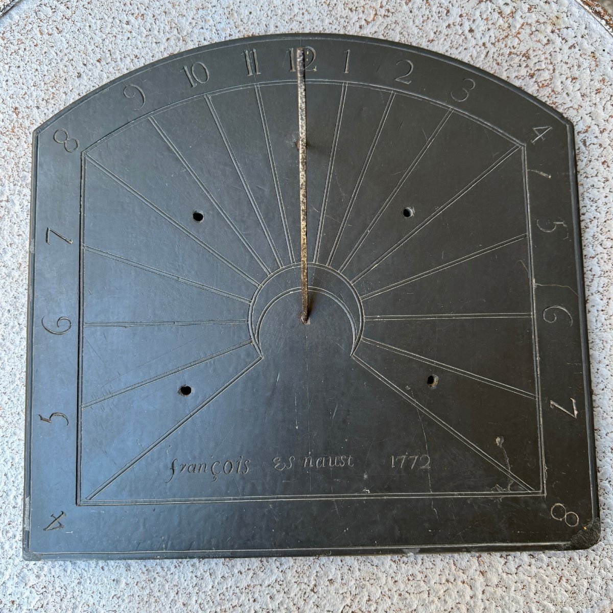 18th Century Slate Sundial-photo-1