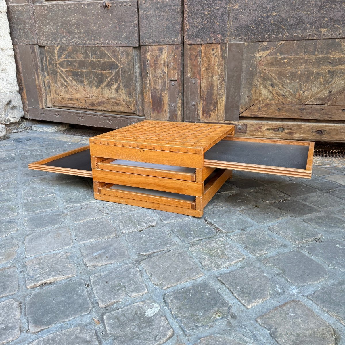 Tetra Coffee Table By Bernard Vuarnesson-photo-4