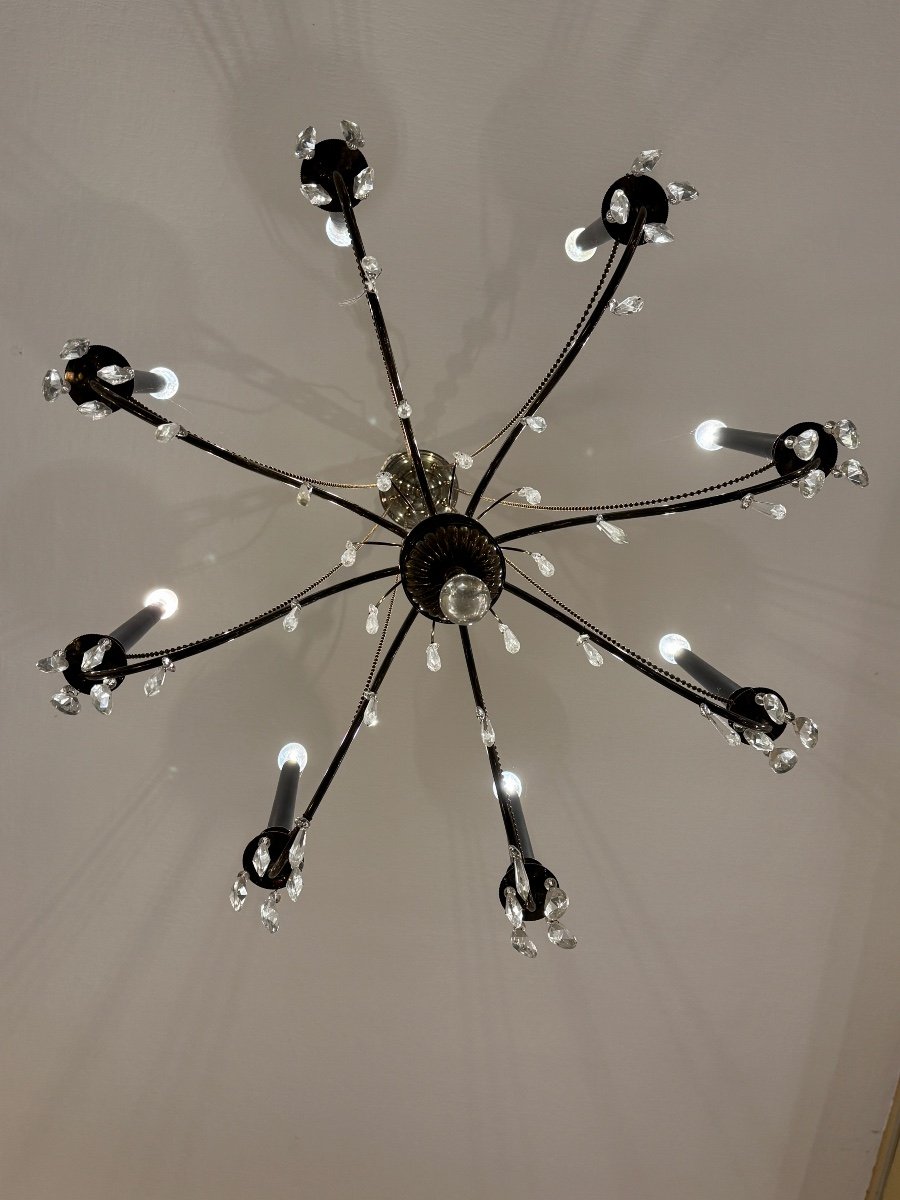 8 Light Arm Chandelier-photo-2