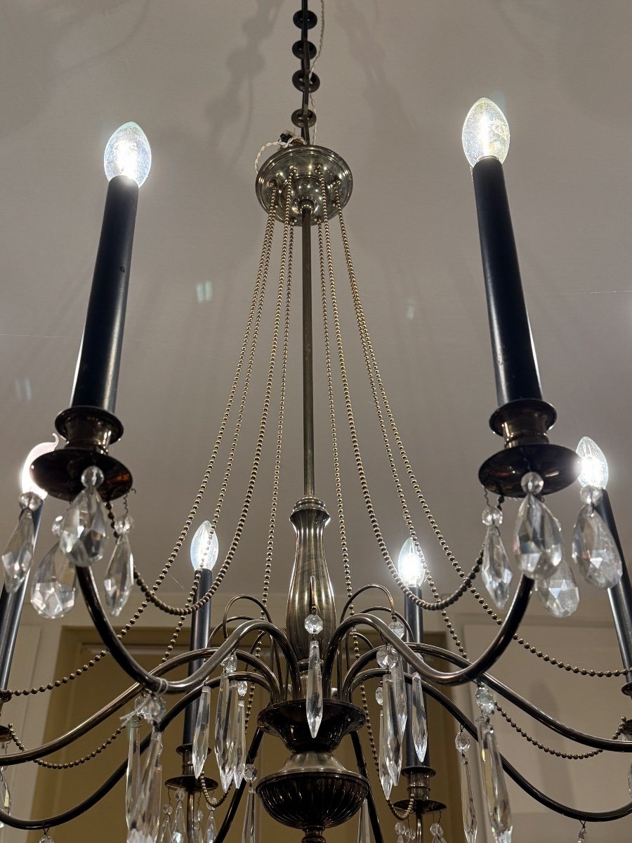 8 Light Arm Chandelier-photo-4