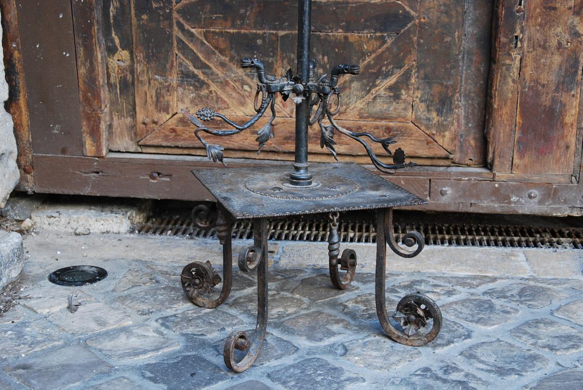 Brazier Wrought Iron-photo-2