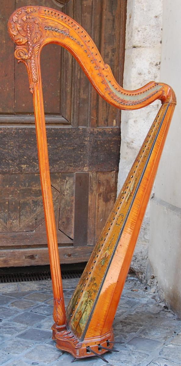 Harpe Signé H.Naderman -photo-2