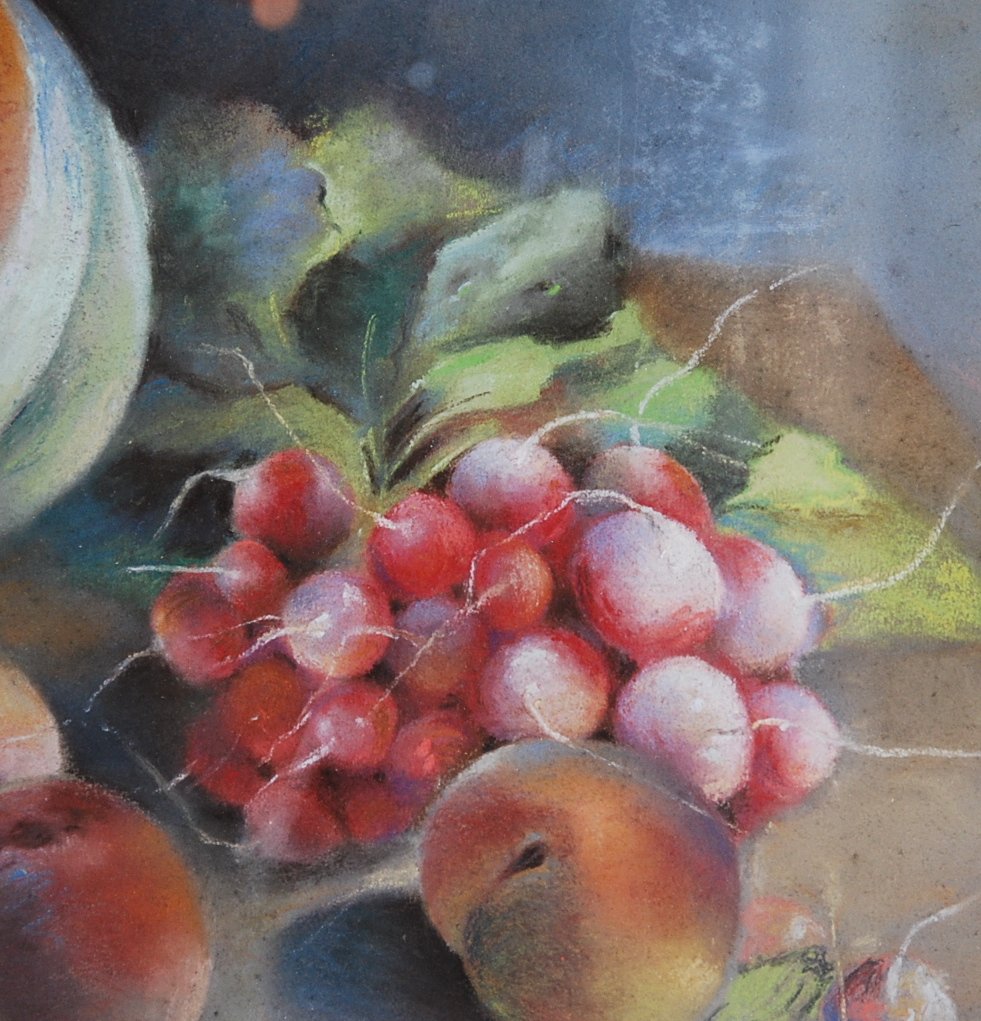 Pastel Still Life With Fruits And Vegetables-photo-8