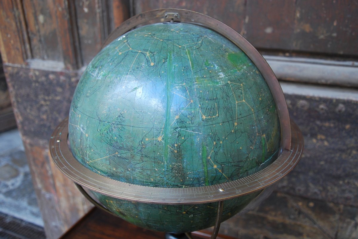 Globe Celeste Par M.ch.simon Ed Delagrave-photo-4