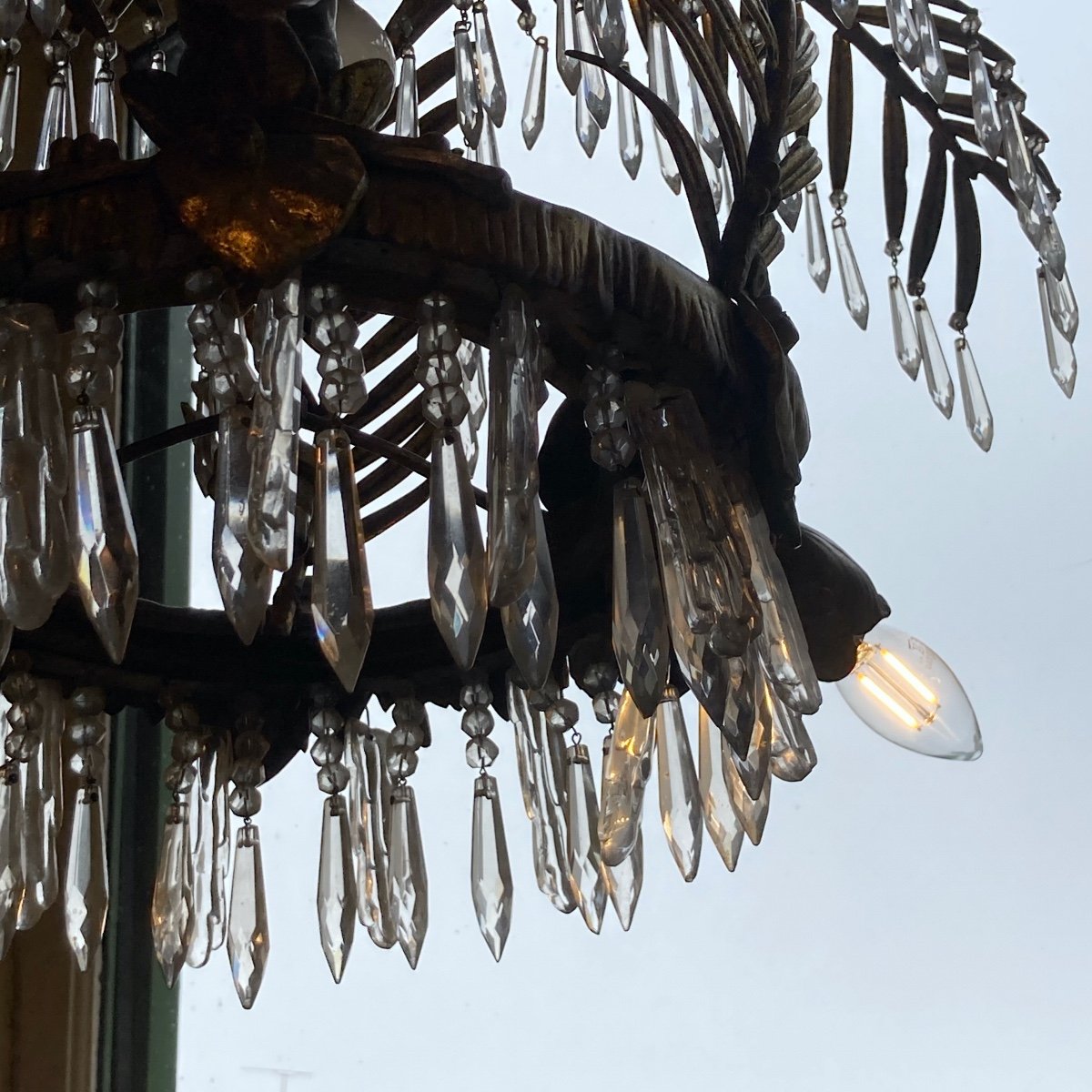 Napoleon III Palm Tree Chandelier-photo-5