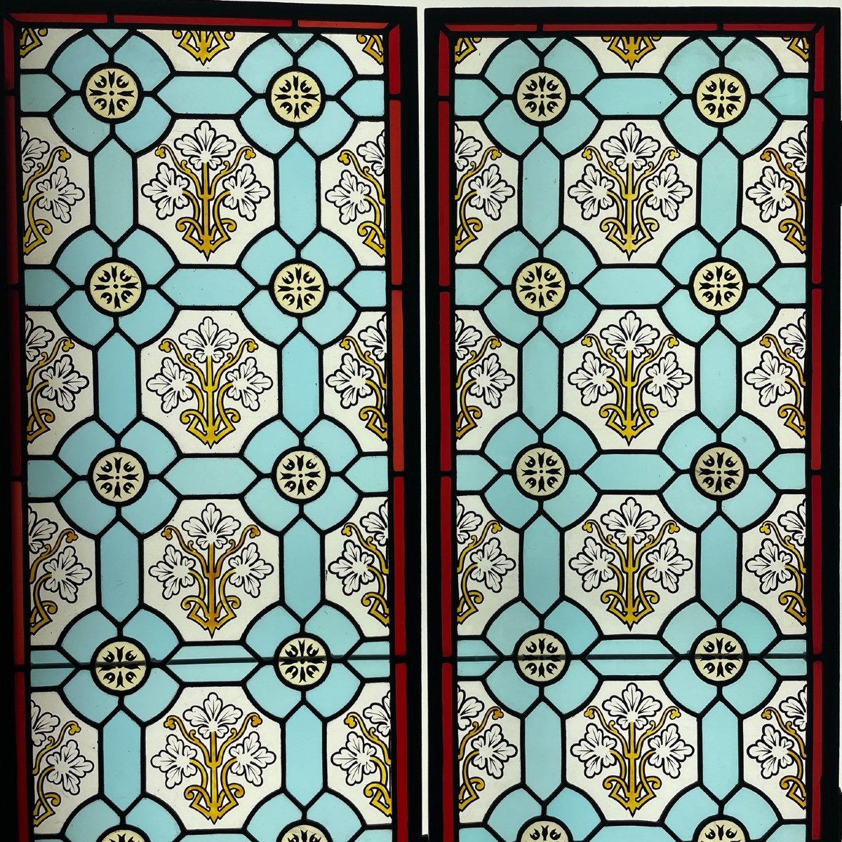 Stained Glass With Renaissance Patterns-photo-4