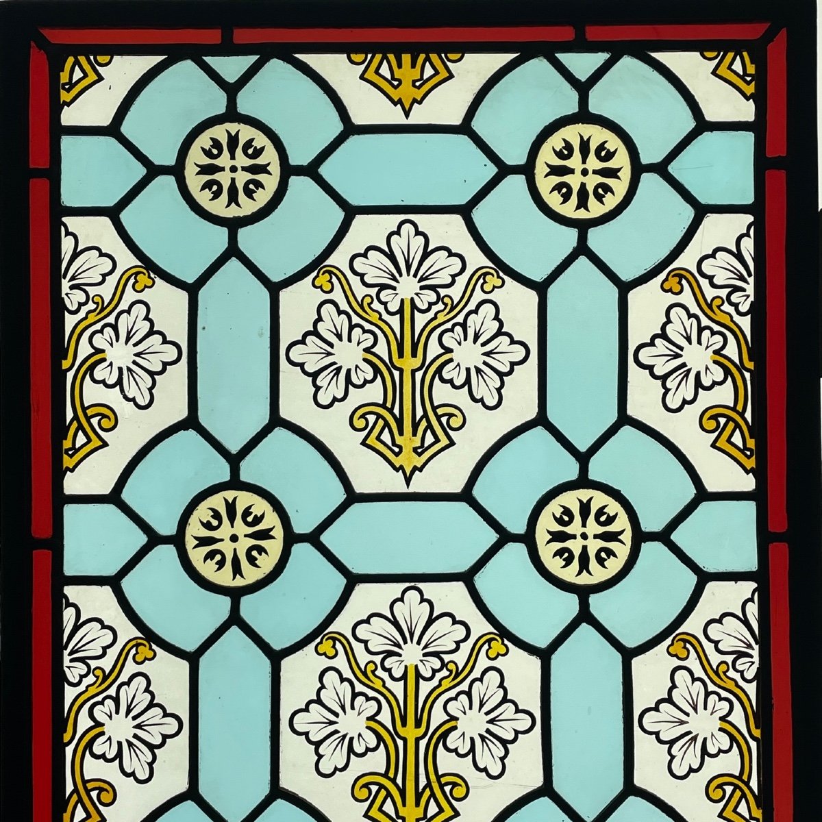 Stained Glass With Renaissance Patterns-photo-4