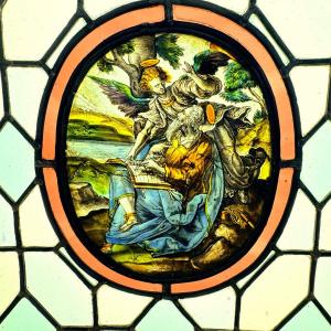 Stained Glass Window Saint Jerome