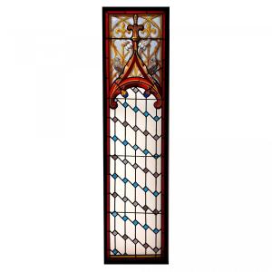 Gothic Stained Glass Window (2) (196 X 50 Cm)