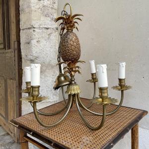 Proantic: Pineapple Chandelier In The Maison Charles Style