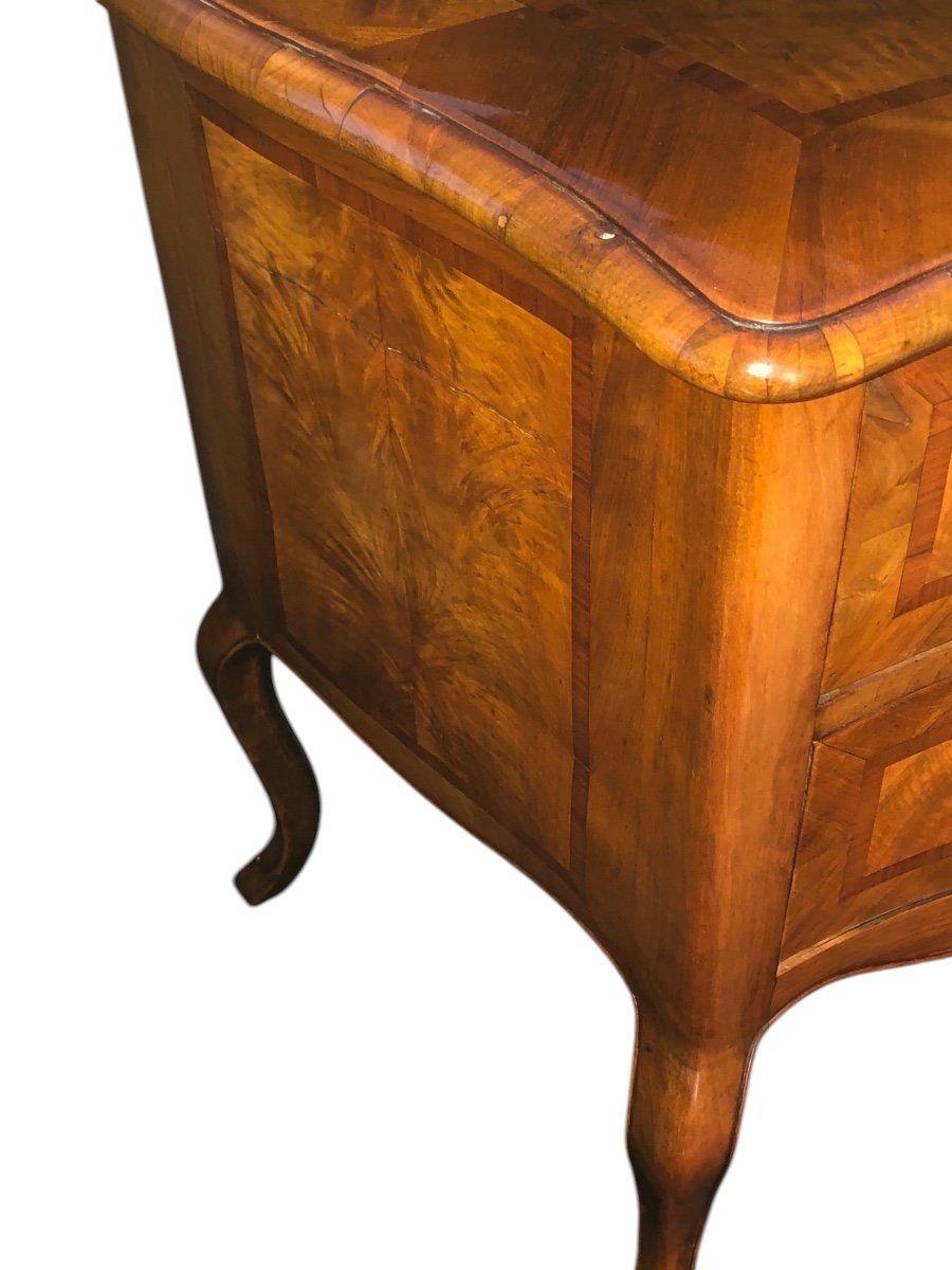 Louis XV Curved Commode-photo-2