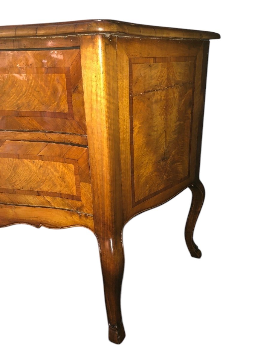 Louis XV Curved Commode-photo-1