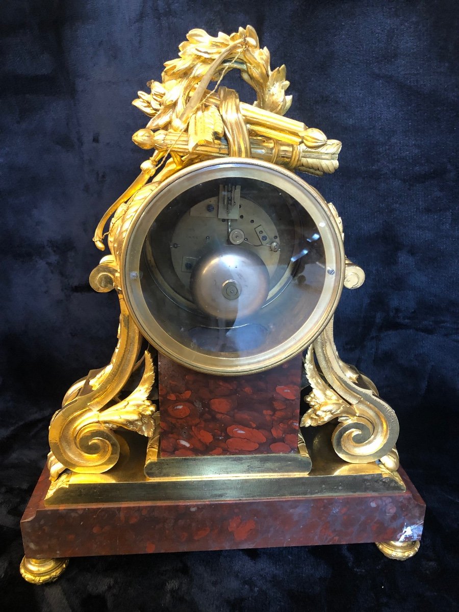 Louis XVI Style Clock-photo-4