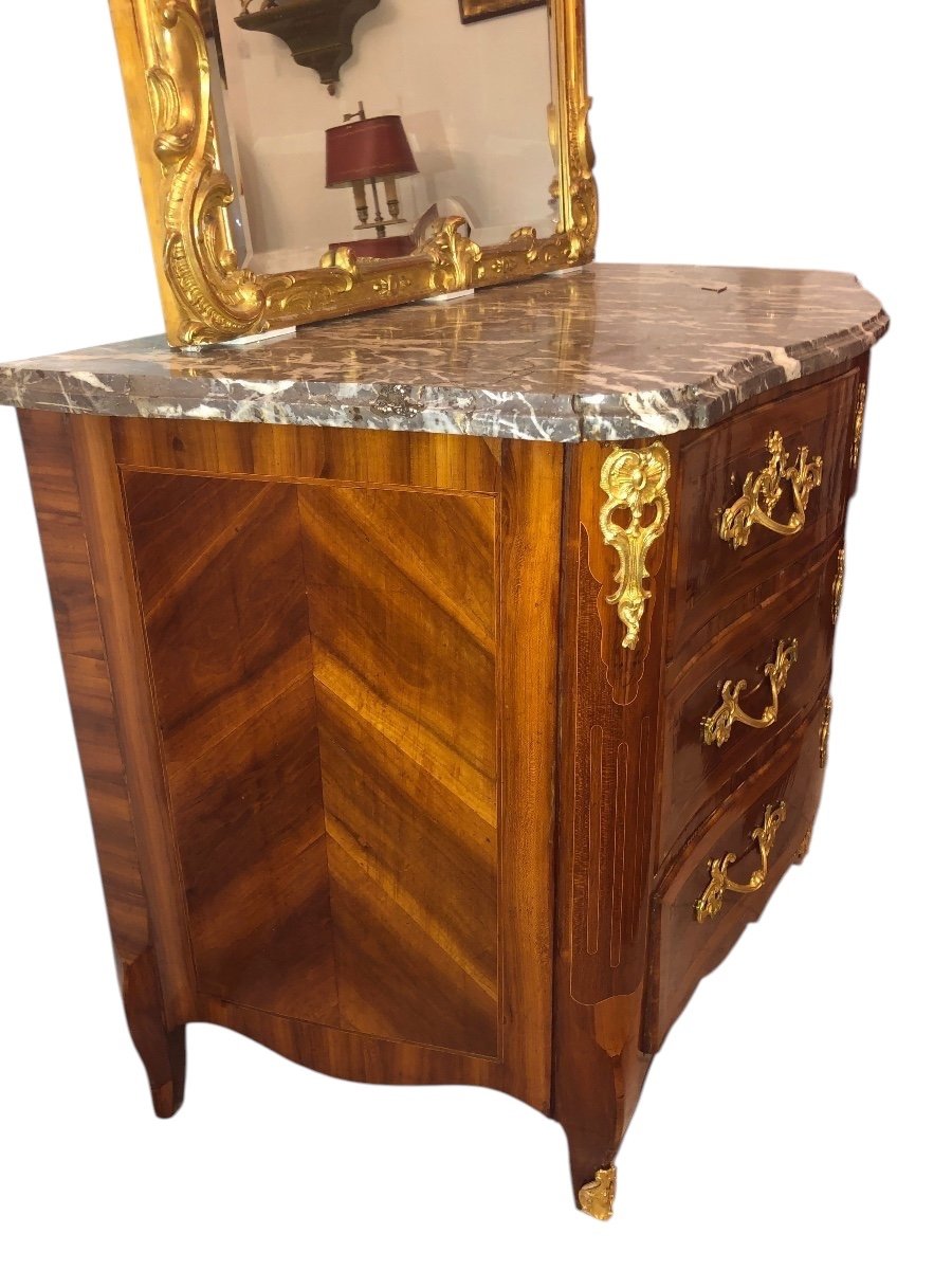 Commode De Style Louis XV -photo-4