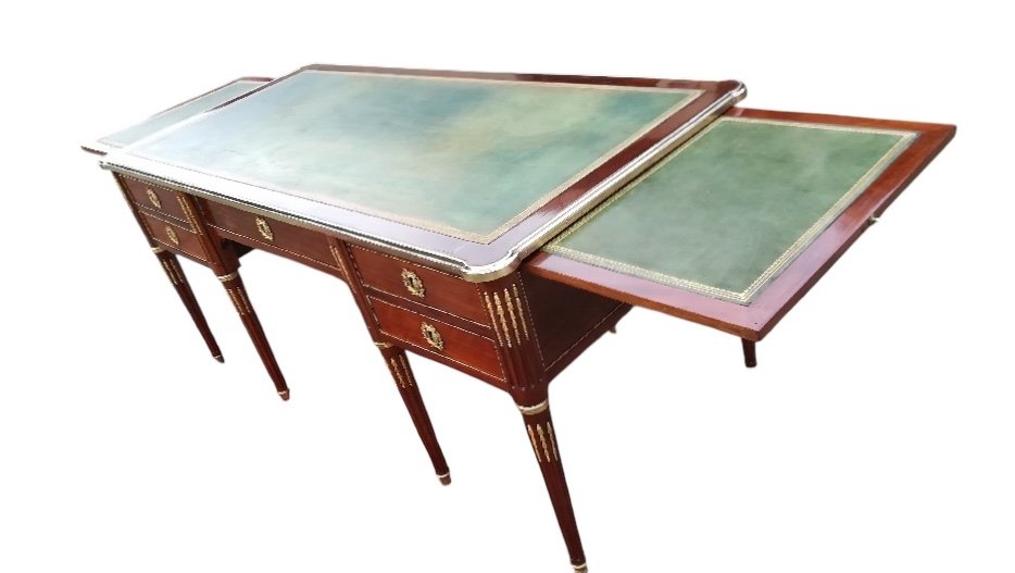 Louis XVI Desk Stamped Levasseur étienne-photo-7