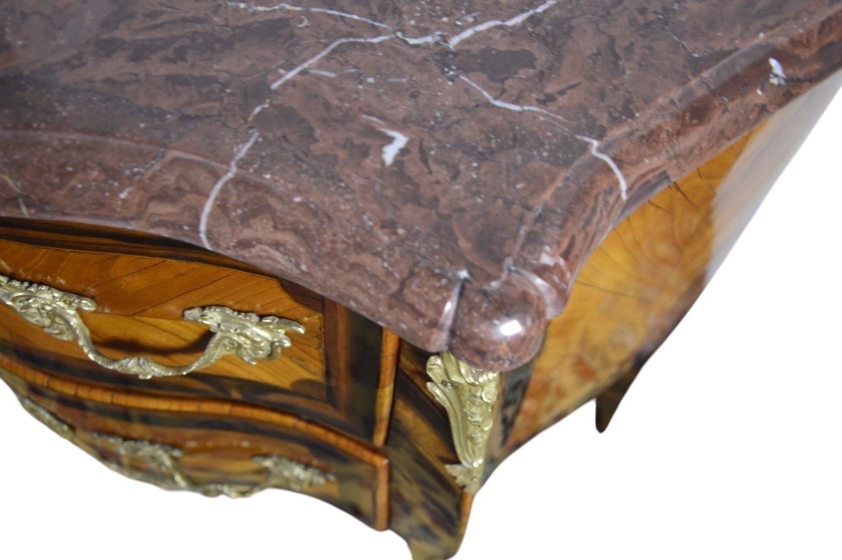 Commode Sauteuse Louis XV-photo-4