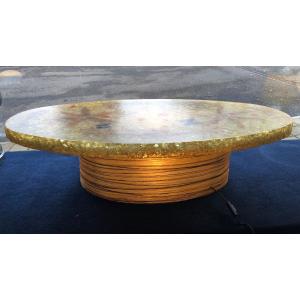 Luminous Resin Coffee Table By Accolay