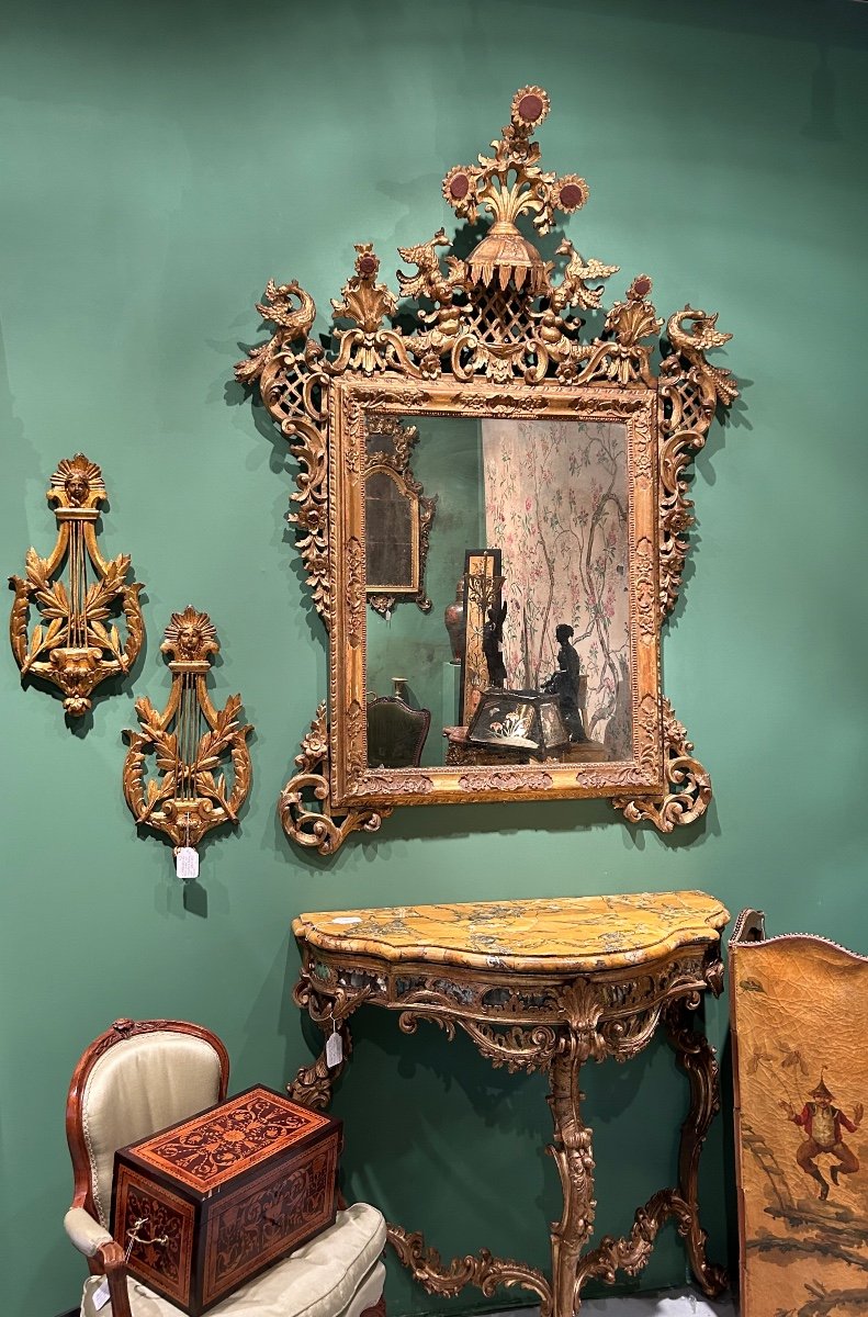 Louis XIV Venetian Mirror-photo-3