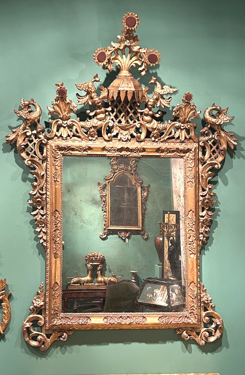 Louis XIV Venetian Mirror