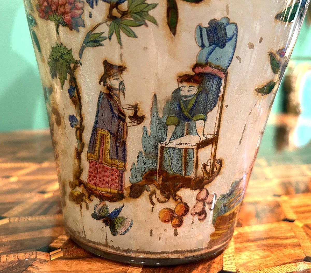 Paire De Vases Italiens -photo-2