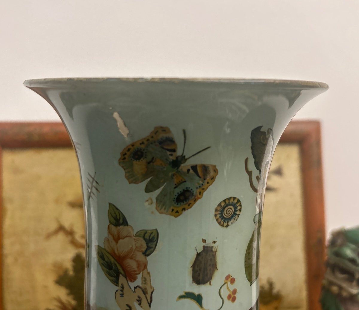 Vase en verre soufflé - Piémont -photo-2