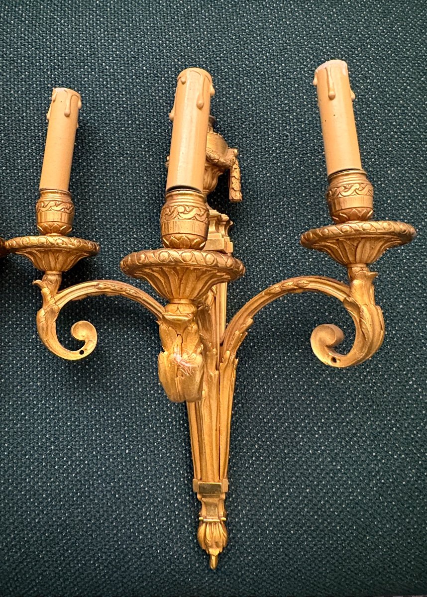 Pair Of 19th Century Wall Lights  -photo-1