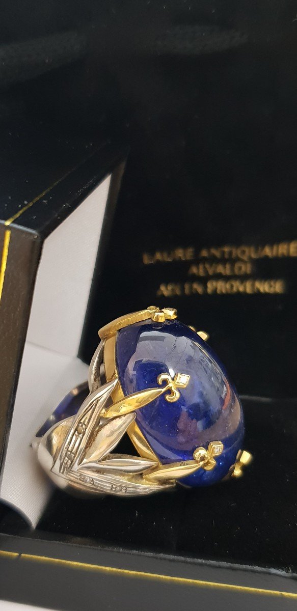 Bague Tanzanite Vintage 