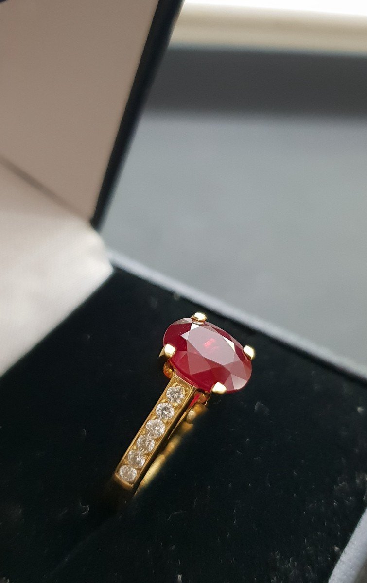 Ruby Diamond Ring-photo-2