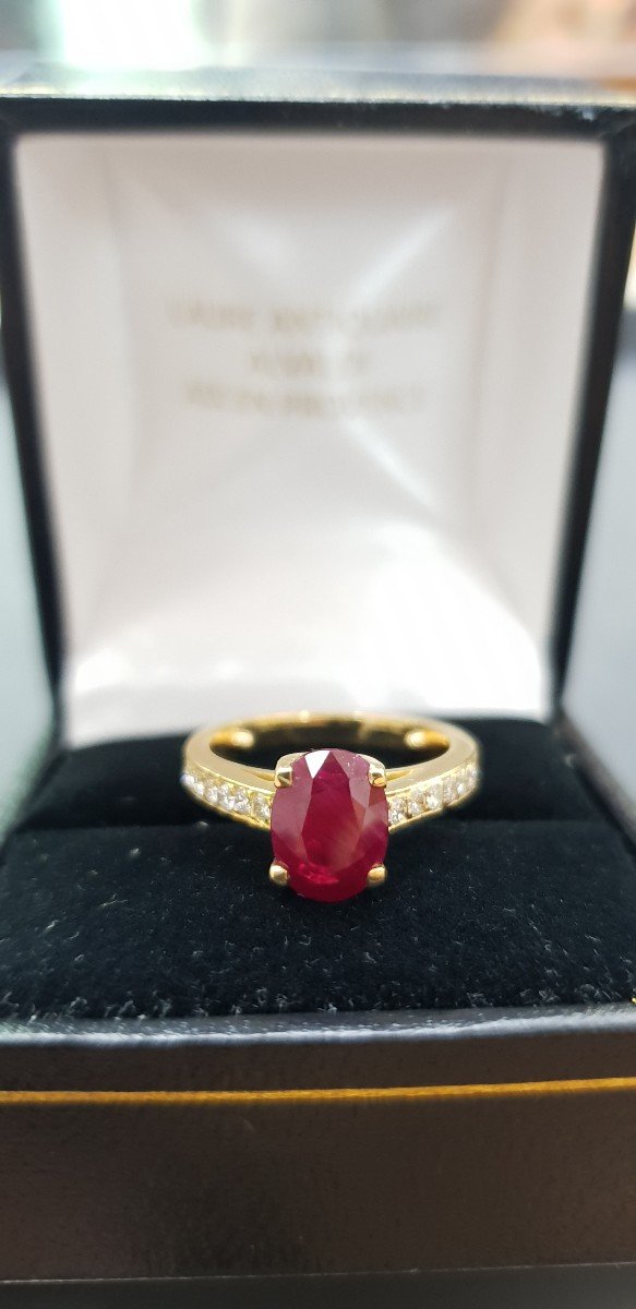 Ruby Diamond Ring-photo-3