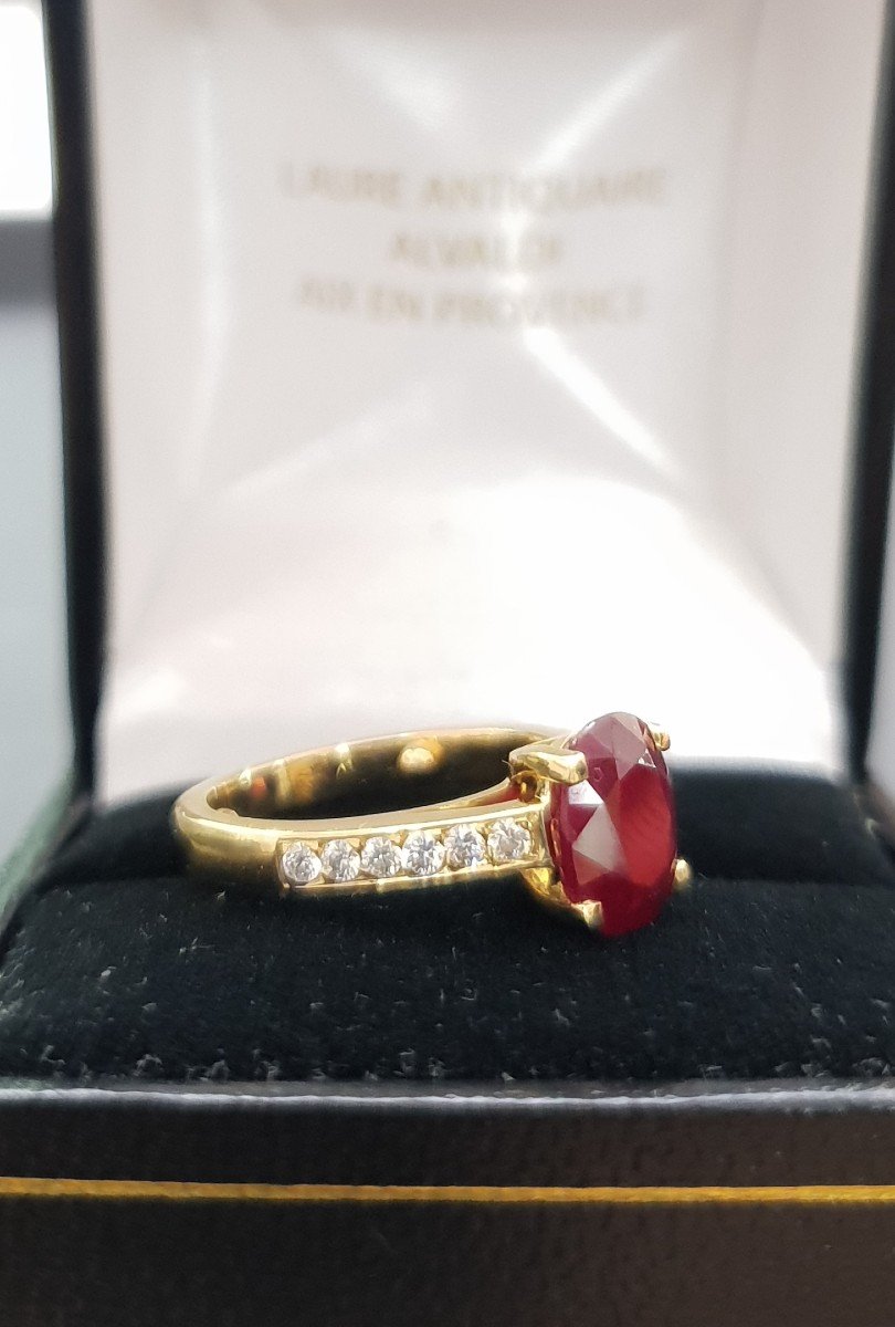 Ruby Diamond Ring-photo-4