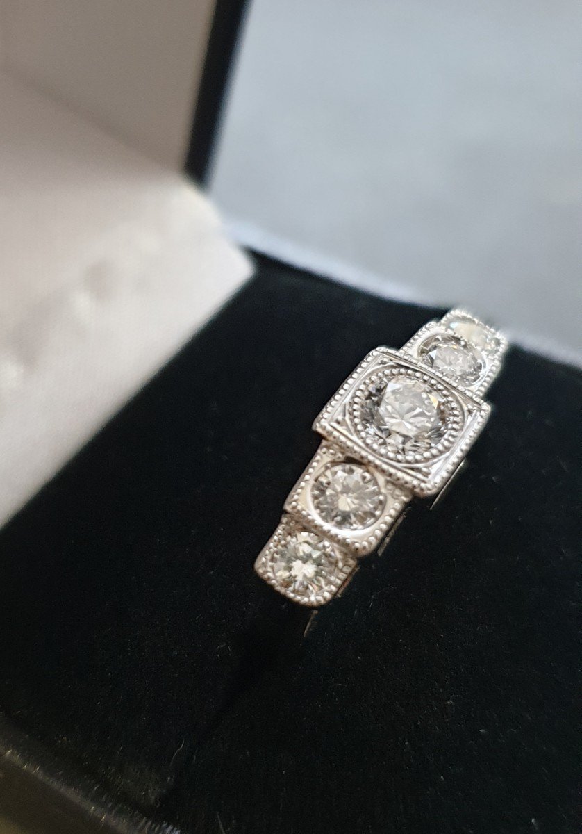 90s Diamond Garter Ring-photo-2