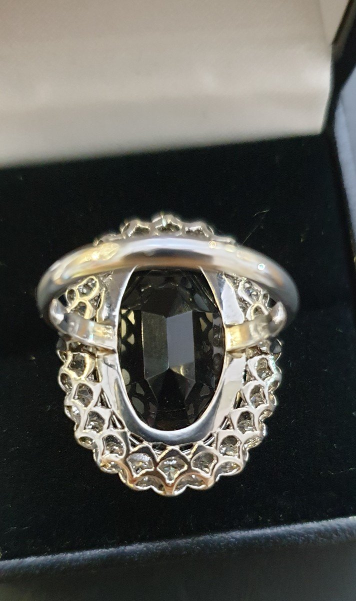 Art Deco Onyx Diamond Ring-photo-1
